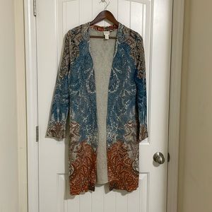 Chico’s Beautiful Knee Length Sweater